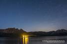 La noche sobre el pantano